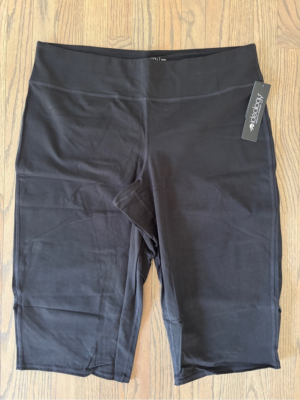 Ideology Women’s Black Knit Capris, Size 3X